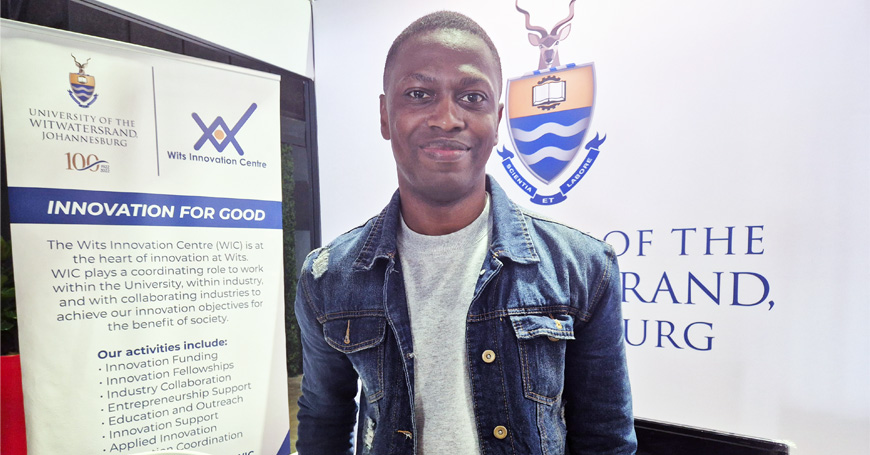 First David Fine Award winner, Wisdom Mokasi